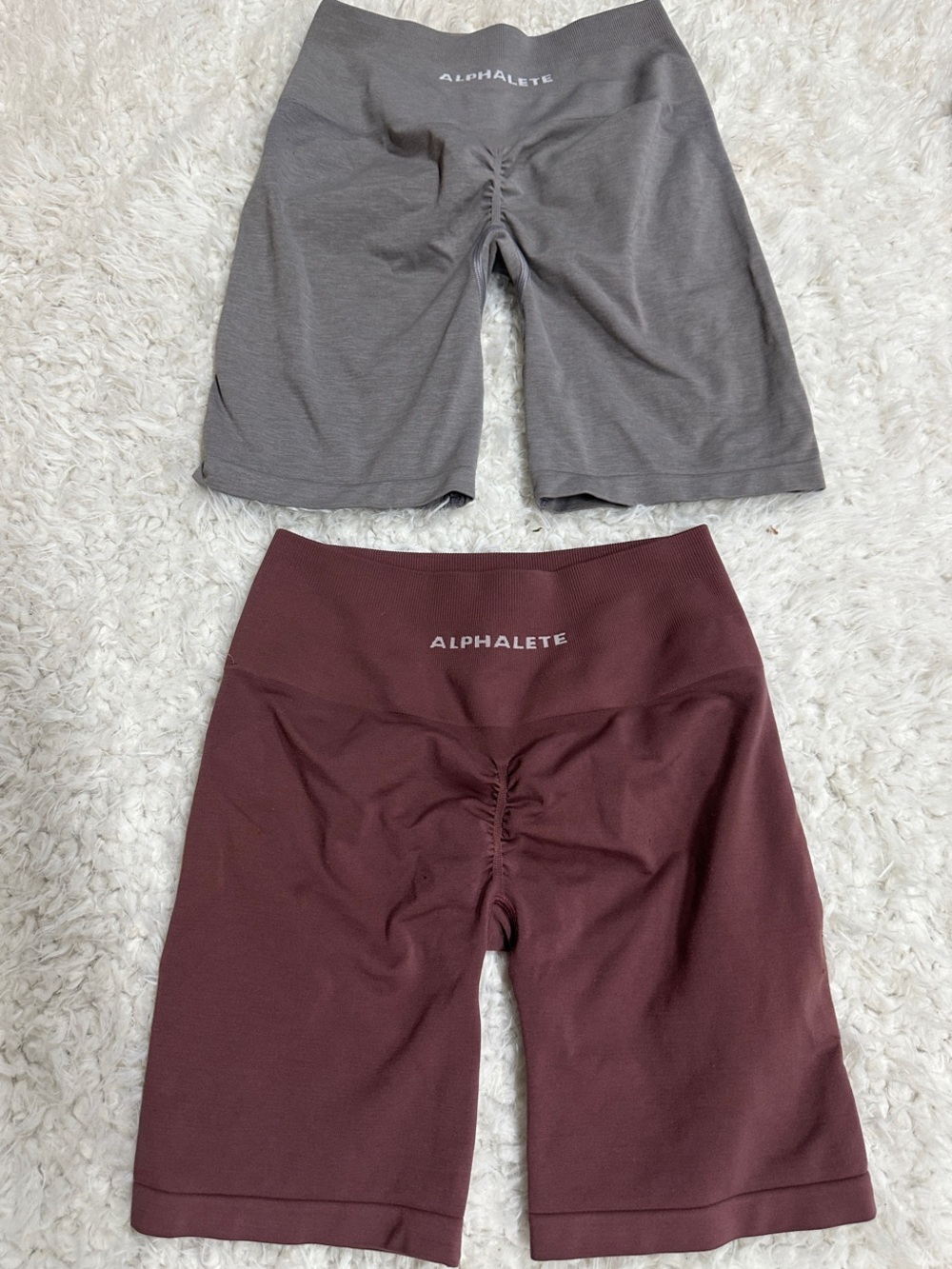 Alphalete Amplify scrunch shorts